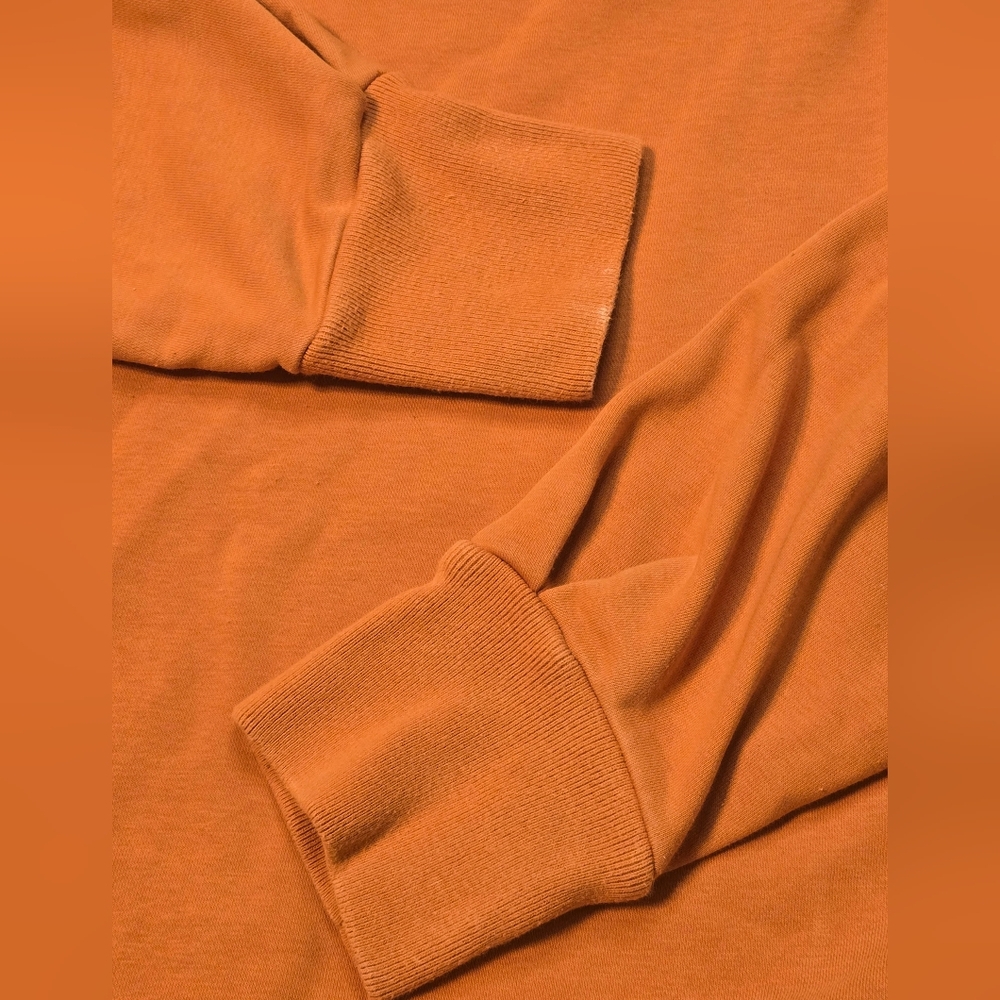 SCOTCH & SODA Cowl Neck Sweatshirt Sunset Orange Size M - Picture 4 of 8